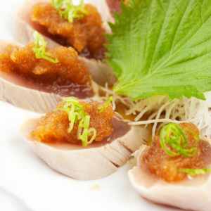 Signature sushi rolls at Akindo Sushi Bistro Winnipeg